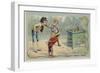 Coin Tossing Game-null-Framed Giclee Print