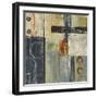 Coincidental Lines II-Carol Black-Framed Art Print