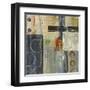 Coincidental Lines II-Carol Black-Framed Art Print