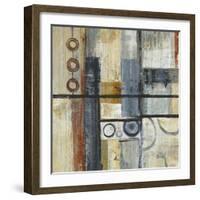 Coincidental Lines III-Carol Black-Framed Art Print