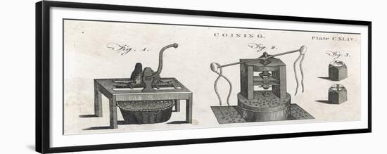 Coining Machines-null-Framed Premium Giclee Print