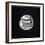 Coins Bearing Image of Plowman Driving Two Oxen, Recto, Roman Coins-null-Framed Giclee Print