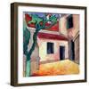 Coins de Rue-La Salle-Framed Art Print