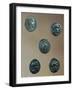 Coins from Time of Philip II of Macedon and Alexander the Great, Greek Coins BC-null-Framed Giclee Print