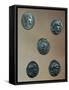 Coins from Time of Philip II of Macedon and Alexander the Great, Greek Coins BC-null-Framed Stretched Canvas