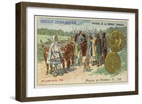 Coins of Childebert Iii, 702-null-Framed Giclee Print