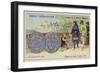 Coins of John the Good, 1350-null-Framed Giclee Print