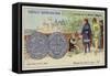 Coins of John the Good, 1350-null-Framed Stretched Canvas