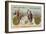 Coins of Julius Caesar, Roman Gaul, 56 BC-null-Framed Giclee Print