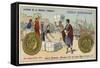 Coins of Julius Caesar, Roman Gaul, 56 BC-null-Framed Stretched Canvas