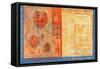 Coins-Sabira Manek-Framed Stretched Canvas