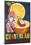Cointreau, La Liqueur Cristalline-Jean A^ Mercier-Mounted Art Print