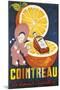 Cointreau, La Liqueur Cristalline-Jean A^ Mercier-Mounted Art Print