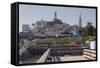 Coit Tower Aa Telegraph Hill, Transamerica Pyramid, Pier 39, San Francisco, California, Usa-Rainer Mirau-Framed Stretched Canvas