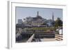 Coit Tower Aa Telegraph Hill, Transamerica Pyramid, Pier 39, San Francisco, California, Usa-Rainer Mirau-Framed Photographic Print