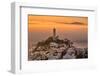 Coit Tower and Golden Fog Flow, San Francisco, Cityscape, Urban View-Vincent James-Framed Photographic Print