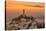 Coit Tower and Golden Fog Flow, San Francisco, Cityscape, Urban View-Vincent James-Stretched Canvas