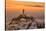 Coit Tower and Golden Fog Flow, San Francisco, Cityscape, Urban View-Vincent James-Stretched Canvas