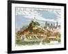 Coit Tower and North Beach. San Francisco-null-Framed Giclee Print