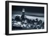 Coit Tower, Early Evening-Vincent James-Framed Premium Photographic Print