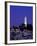 Coit Tower, Telegraph Hill at Dusk, San Francisco, U.S.A.-Thomas Winz-Framed Photographic Print