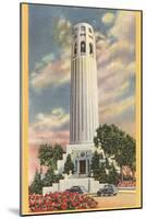 Coit Tower, Telegraph Hill, San Francisco, California-null-Mounted Art Print