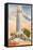 Coit Tower, Telegraph Hill, San Francisco, California-null-Framed Stretched Canvas