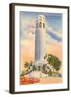 Coit Tower, Telegraph Hill, San Francisco, California-null-Framed Art Print