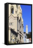 Coit Tower-Richard Cummins-Framed Stretched Canvas