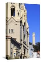 Coit Tower-Richard Cummins-Stretched Canvas