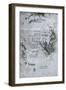 Coition of Hemisected Man and Woman, Facsimile Copy-Leonardo da Vinci-Framed Giclee Print