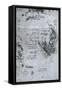 Coition of Hemisected Man and Woman, Facsimile Copy-Leonardo da Vinci-Framed Stretched Canvas