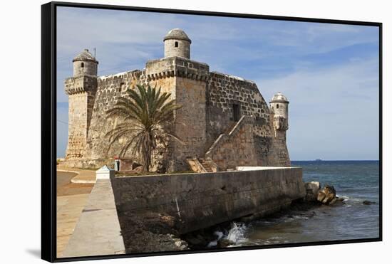 Cojimar Fort, Cojimar, Cuba.-Kymri Wilt-Framed Stretched Canvas