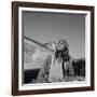 Col. Benjamin O. Davis, Air Base at Rametti, Italy, 1945-Toni Frissell-Framed Photo