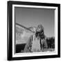 Col. Benjamin O. Davis, Air Base at Rametti, Italy, 1945-Toni Frissell-Framed Photo