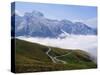 Col D'Aubisque, Pyrenees Atlantiques, Aquitaine, France-David Hughes-Stretched Canvas