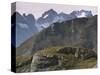 Col d'Iseran, Savoie, Rhone Alpes, France-Michael Busselle-Stretched Canvas