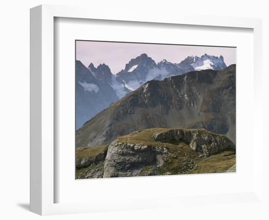 Col d'Iseran, Savoie, Rhone Alpes, France-Michael Busselle-Framed Photographic Print