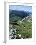 Col De La Colombiere and Mountains, Near La Clusaz, Rhone Alpes, France-Ethel Davies-Framed Photographic Print