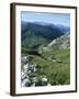 Col De La Colombiere and Mountains, Near La Clusaz, Rhone Alpes, France-Ethel Davies-Framed Photographic Print