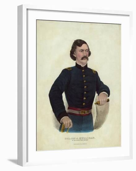 Col. Ja'S. a Mulligan, of the Illinois Irish Brigade, Published-null-Framed Giclee Print