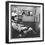 Col. John P. Stapp Watching a Subject in the Altitude Chamber-null-Framed Photographic Print