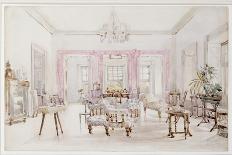 The Drawing Room of Queen's House, Barbados, circa 1880-Col. Lionel Grimston Fawkes-Giclee Print