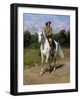 Col. William F. (Buffalo Bill) Cody-Rosa Bonheur-Framed Giclee Print