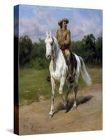 Col. William F. (Buffalo Bill) Cody-Rosa Bonheur-Stretched Canvas