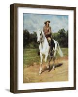 Col. Wm. F. Cody (Buffalo Bill)-Rosa Bonheur-Framed Premium Giclee Print