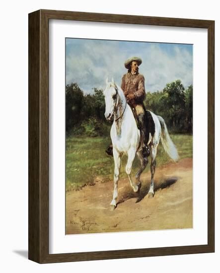 Col. Wm. F. Cody (Buffalo Bill)-Rosa Bonheur-Framed Premium Giclee Print