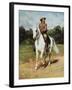 Col. Wm. F. Cody (Buffalo Bill)-Rosa Bonheur-Framed Art Print