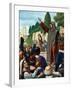 Cola Di Rienzo Proclaiming Himself as Tribune of Rome at the Capitoline Hill, 1347-null-Framed Photographic Print