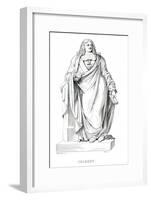 Colbert J-B, Statue-null-Framed Art Print